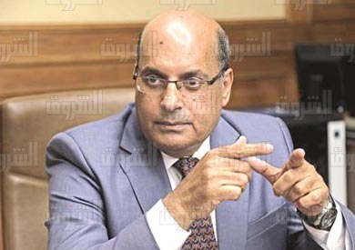 رئيس مجلس إدارة «بنها للصناعات الإليكترونية»، اللواء مجدى محمدين - تصوير: احمد عبد الجواد